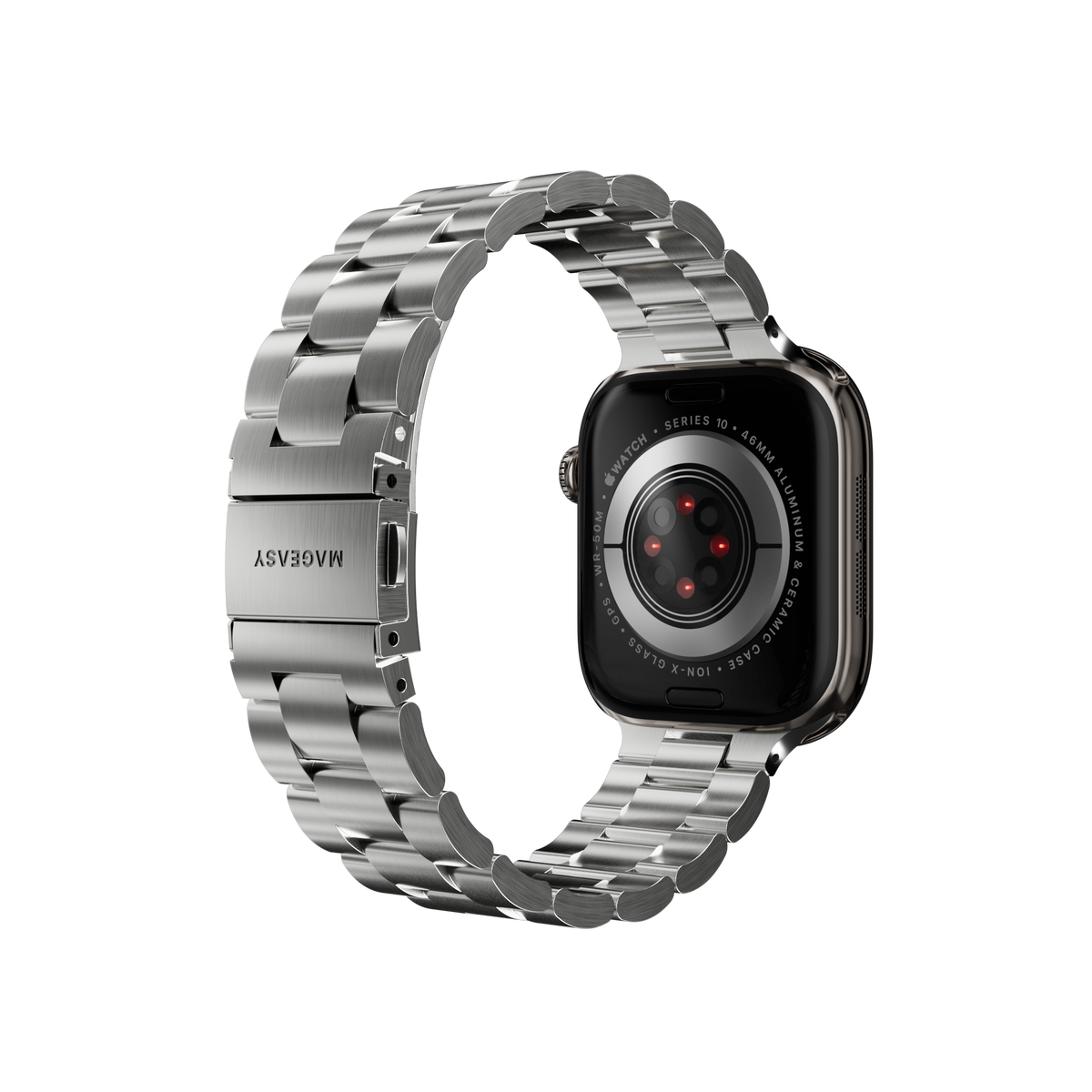 Noble 不鏽鋼磁扣鏈錶帶 Apple Watch 錶帶 – MAGEASY台灣官方網站