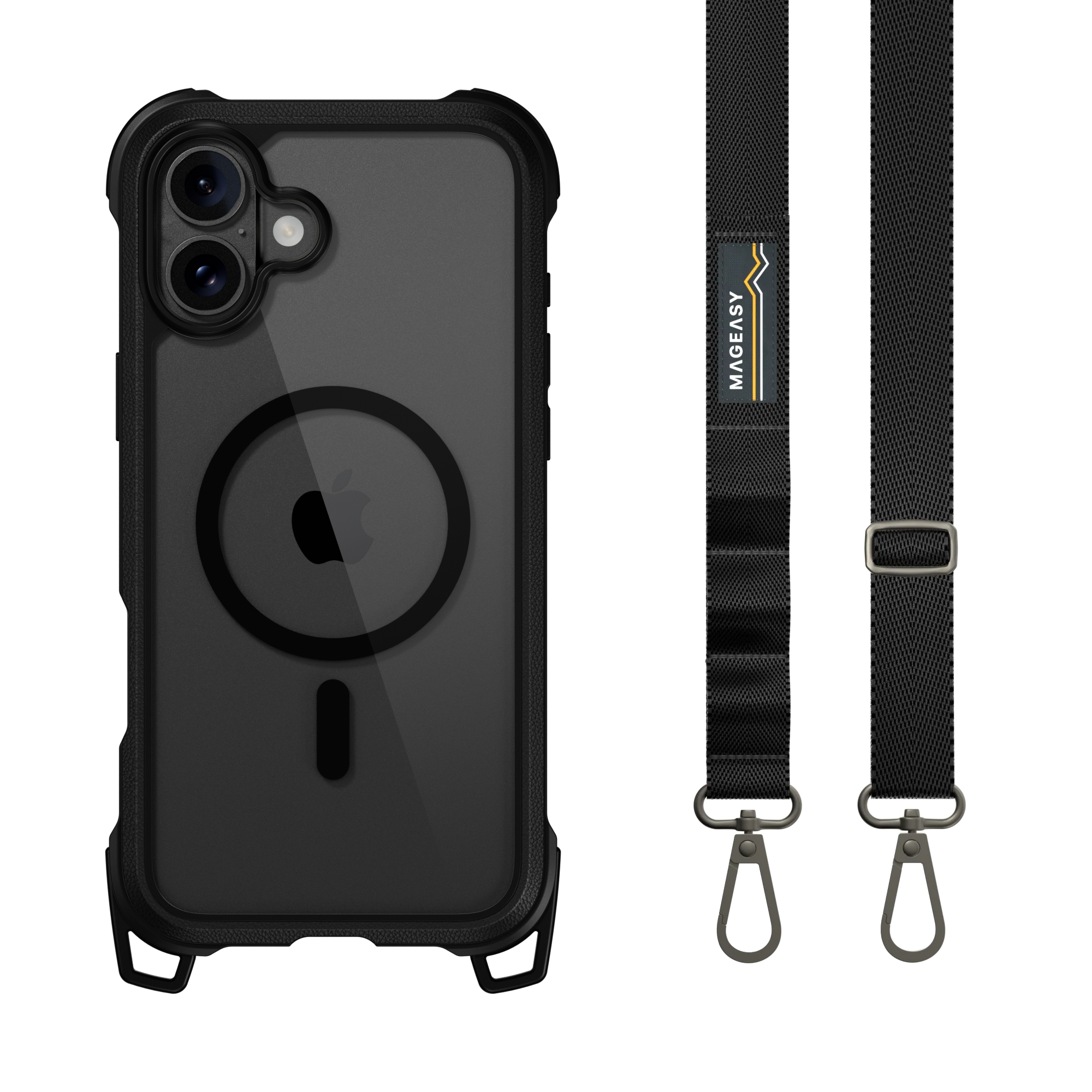 Odyssey Strap M 超軍規防摔掛繩手機殼- 相機控制按鍵版（支援MagSafe