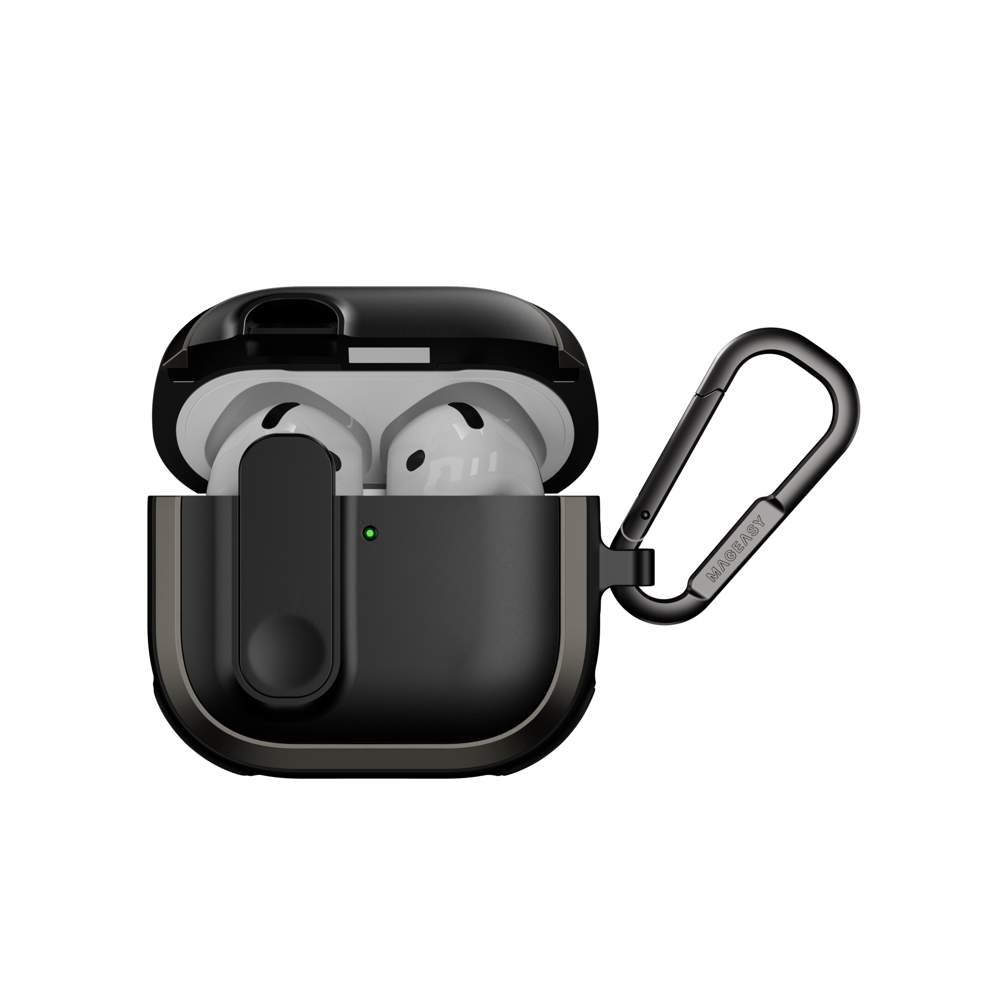 AirPods 4保護殼| Odyssey with Wrist Strap 抗衝擊磁扣手繩耳機殼
